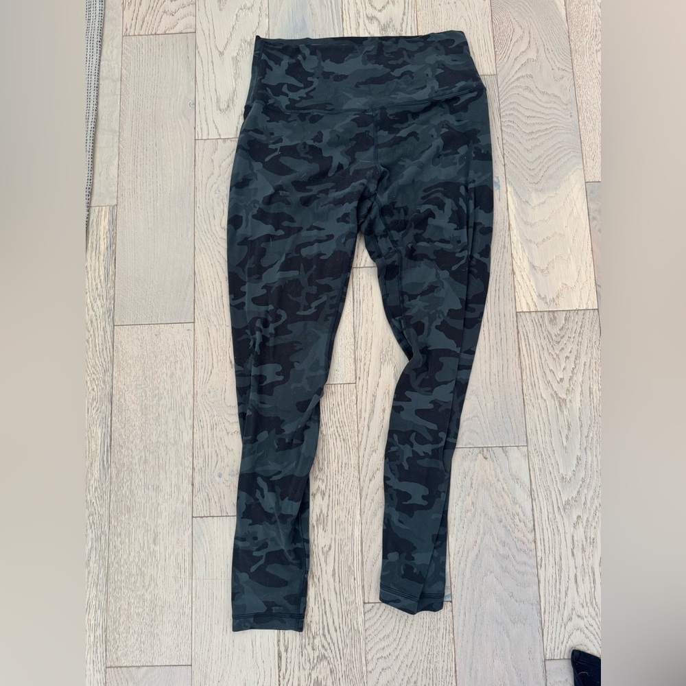 lululemon athletica dark Camouflage Leggings